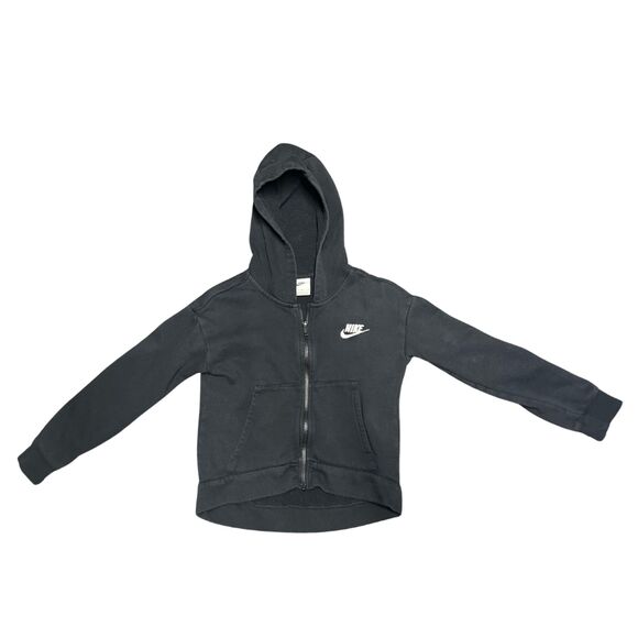 Nike Zip‑Up Hoodie – Youth Medium – Athletic Everyday Layer - Picture 3 of 4
